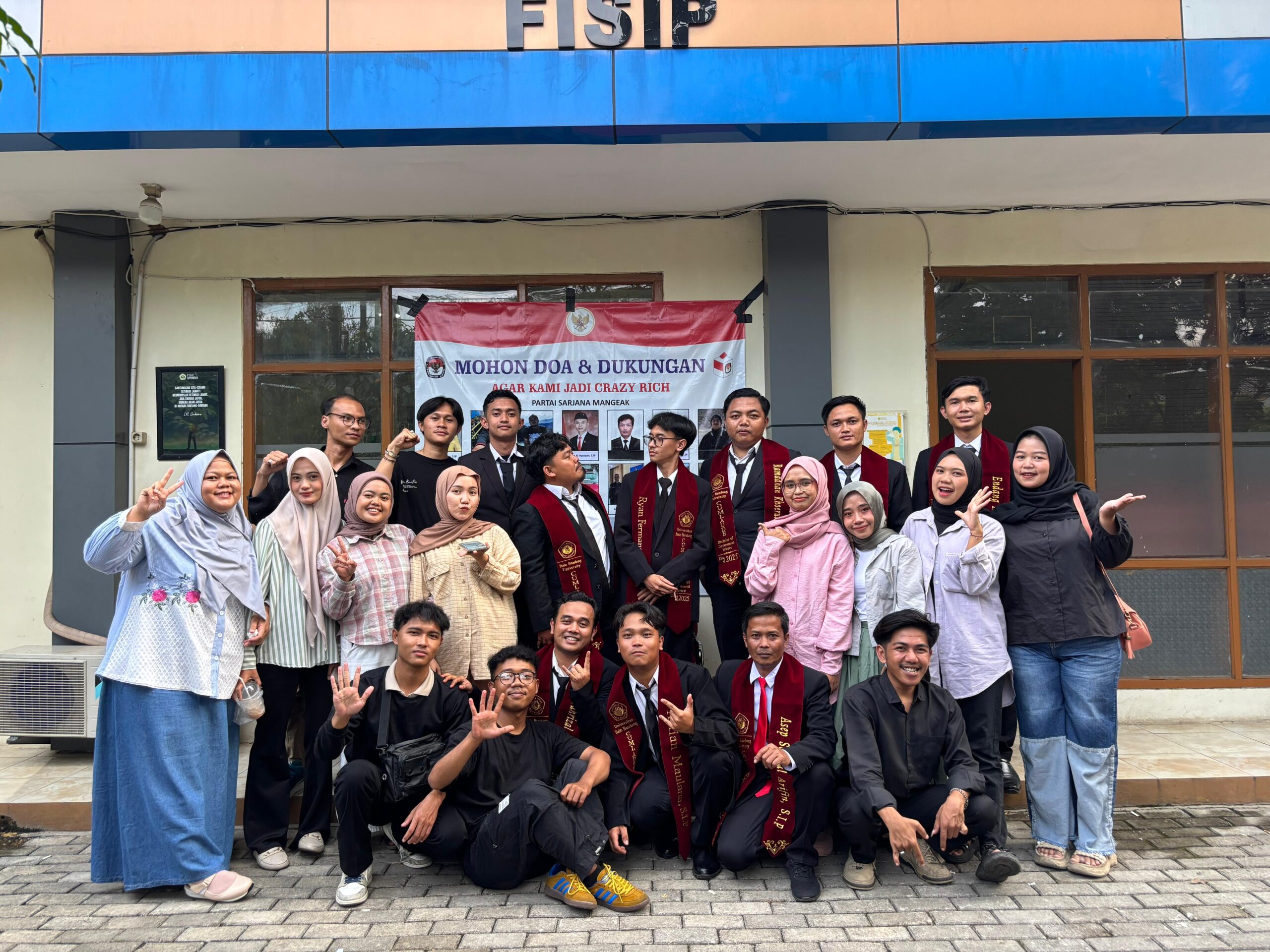 Pelaksanaan Sidang UP 2 dan Komprehensif FISIP UNIBBA Gelombang II