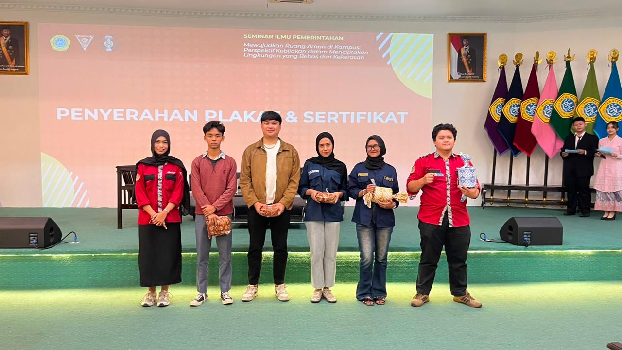 Mahasiswa HIMA Ilmu Pemerintahan FISIP UNIBBA Ikuti Seminar Ilmu Pemerintahan di UNIKOM Bahas Mewujudkan Ruang Aman di Kampus