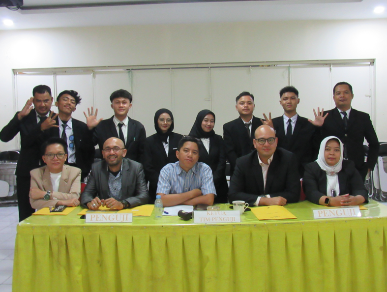 FISIP UNIBBA Gelar Sidang UP 2 dan Komprehensif Gelombang I, Diikuti 8 Mahasiswa